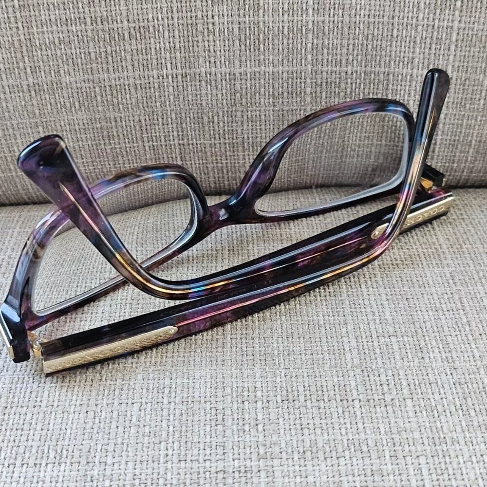Coach Women Eyeglasses/Glasses Frame Confetti Purple 5288 49[]17 135 Eye Wear - Picture 7 of 11
